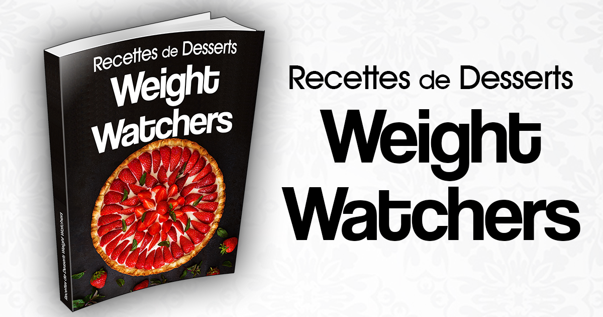 Livre Recettes Desserts Weight Watchers | Mes Recettes WW