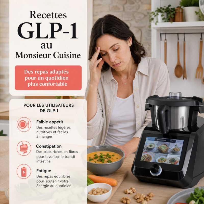 Recettes GLP-1 au Monsieur Cuisine