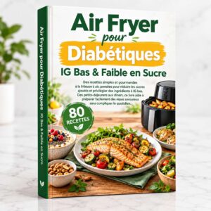 Air Fryer pour Diabétiques IG Bas & Faible en Sucre - Air Fryer pour Diabétiques IG Bas & Faible en Sucre